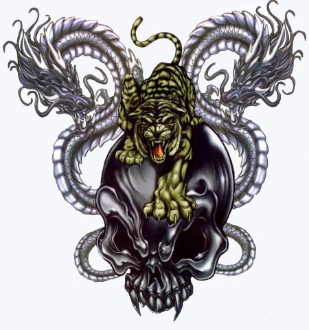 skull dragon